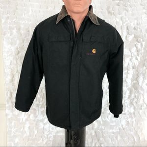 Carharrt Mens Black Utility jacket XL quilted lining